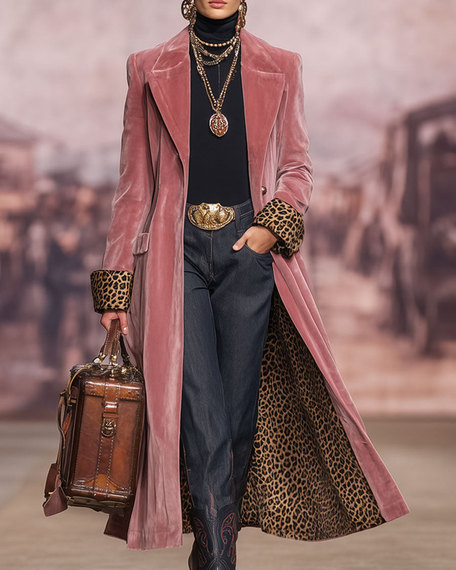The Chelsea Velvet-Effect Coat
