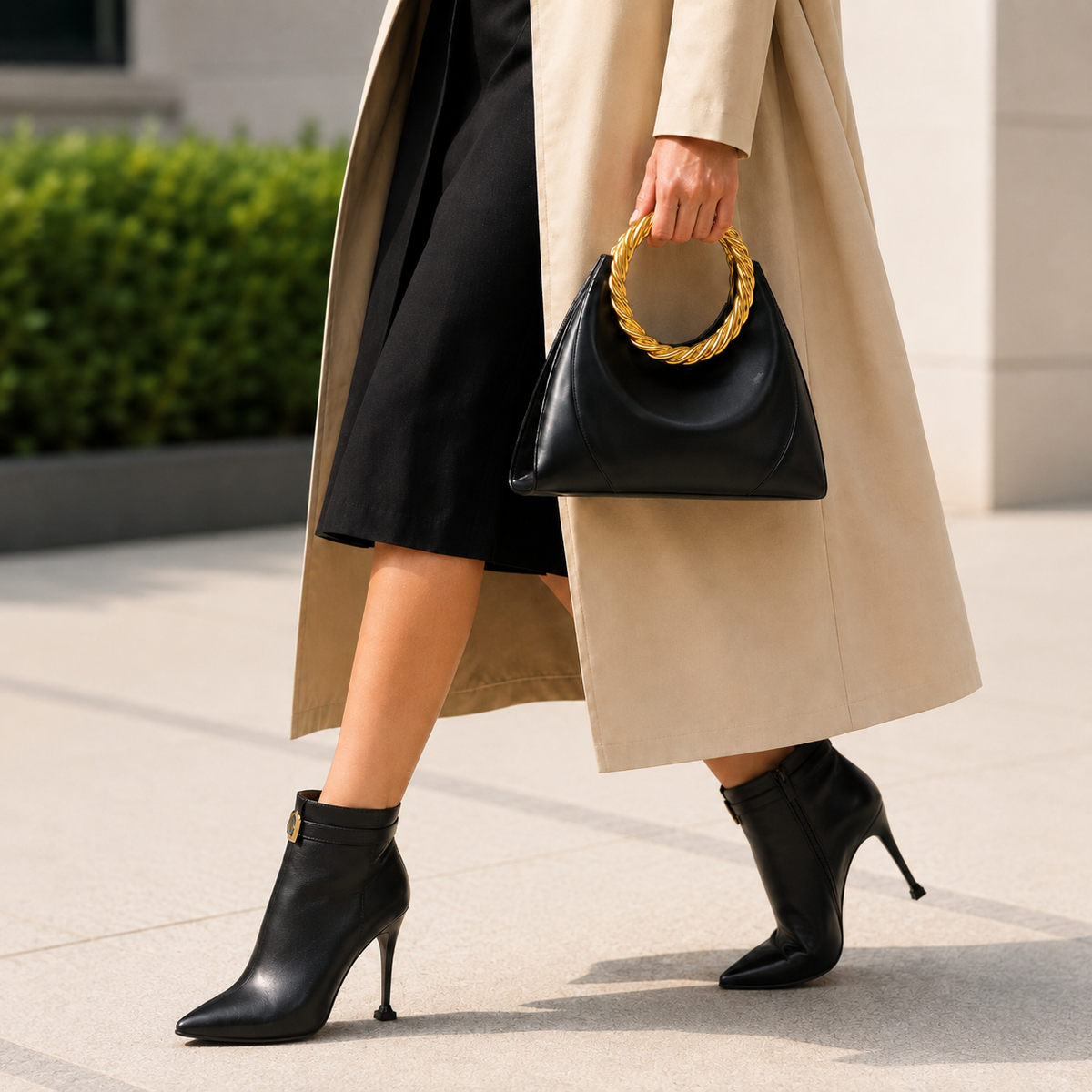 The Notting Hill Ring-Handle Bag